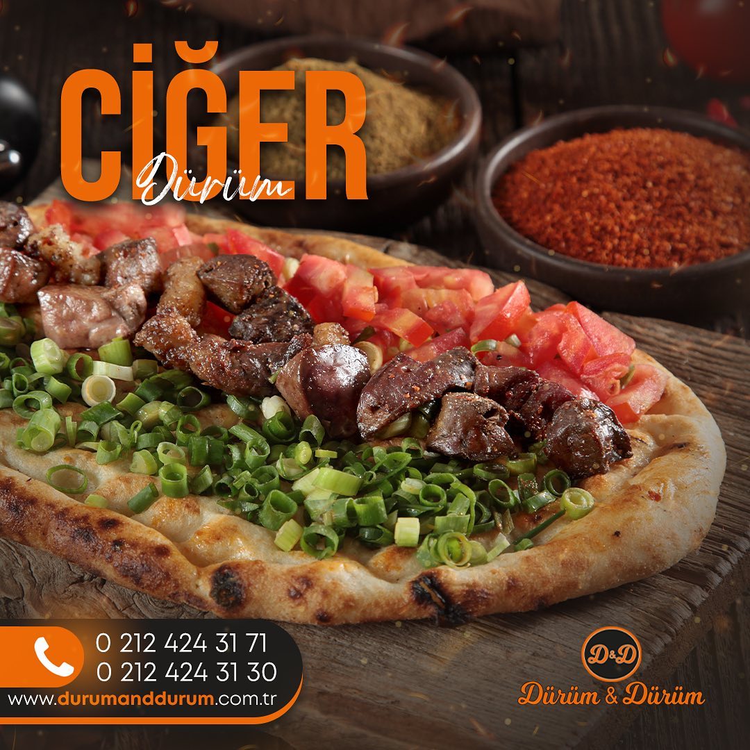 Ciğer dürüm (85 gr.)